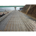 PP, HDPE Uniaxiale Geogrids für Roadbed mit hoher Zugfestigkeit, Georid